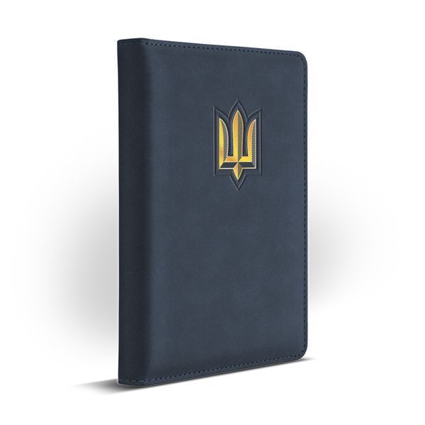 Блокнот-Щоденник Nuba А5, Стандарт (Темно-синій/Золото) &mdash; Срібний шлях NU-A5T-DBG-04 фото
