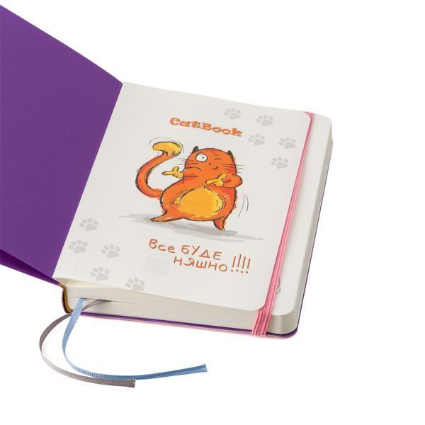 Блокнот-ежедневник Cat book, pink cat book-6 фото