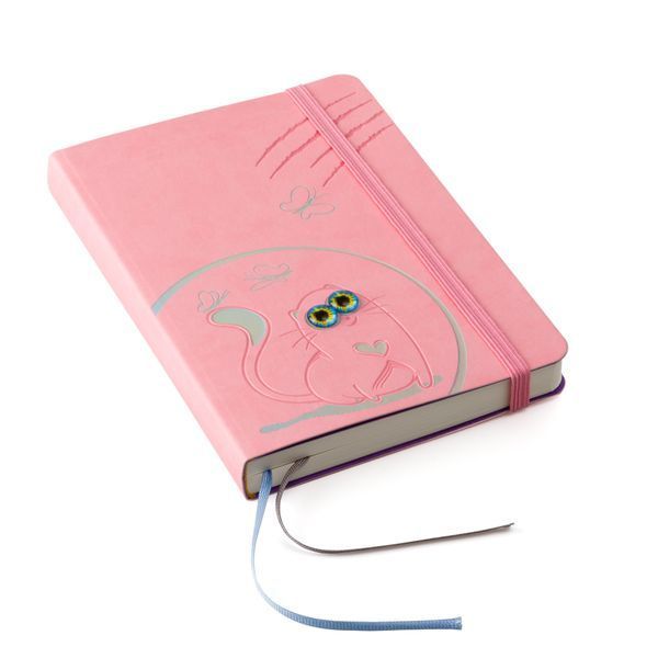 Блокнот-ежедневник Cat book, pink cat book-6 фото