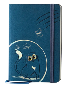 Дівочий щоденник-записник Cat Book А5 (Sky) cat book-8 фото