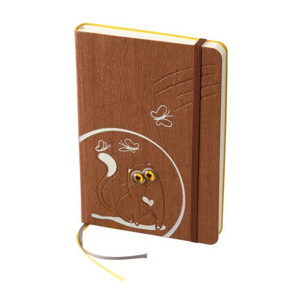 Блокнот-ежедневник Cat book, wood cat book-10 фото